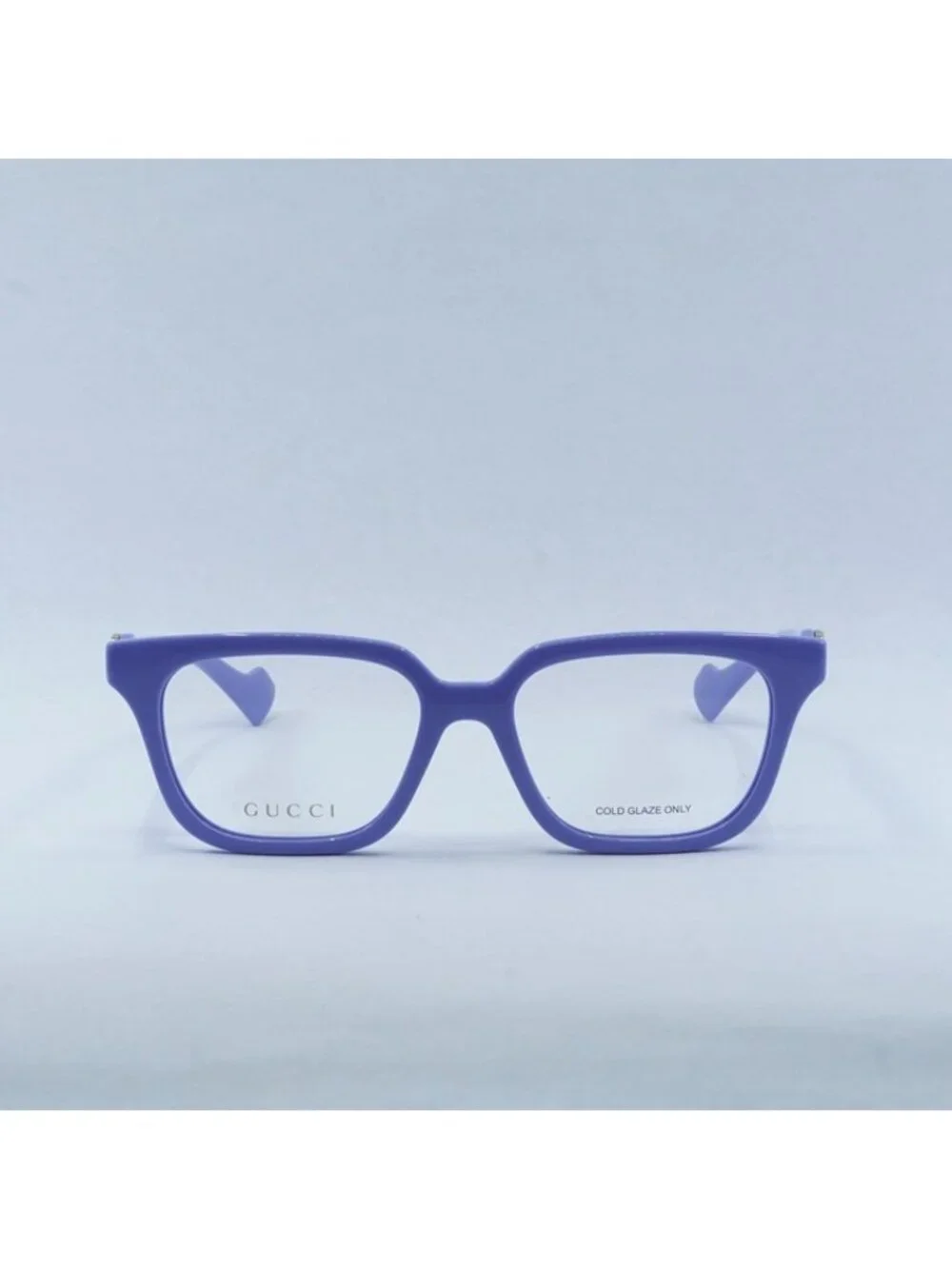 Gucci GG1536O 008 Eyeglasses Lilac 53mm Square Frame